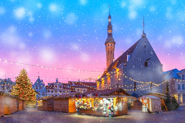 Weihnachtsmarkt in Tallinn, Estland