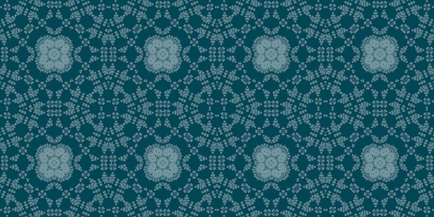 Weihnachtsmuster mit nahtlosem Hintergrund Weihnachtenbanner mit blauem Frostmuster Frohes Neujahr