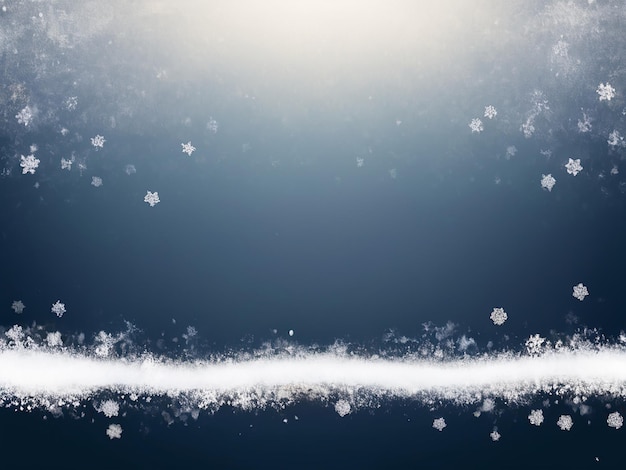 Weihnachtsschnee-Overlay-Banner