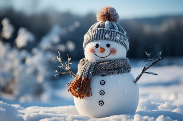 Foto weihnachtsspielzeug schneemann urlaubsgeschenk dekoration weiße süße liebe winterfeiern isoliertes objekt