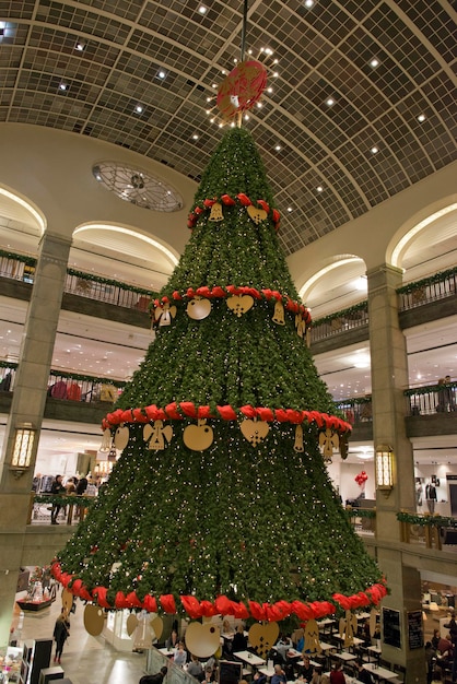 Weihnachtsstraßenbeleuchtung