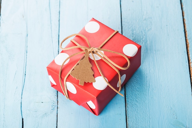 Weihnachtsszene mit Geschenkboxen