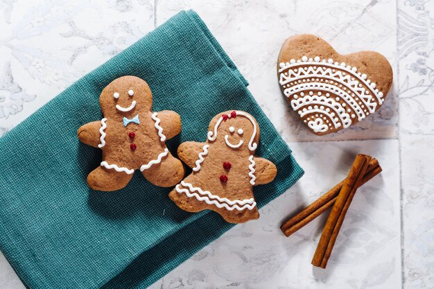 Weihnachtsthema Cookies