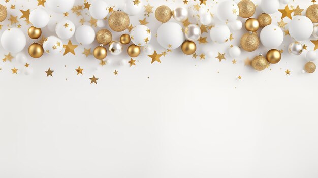 Weihnachtsweißer Hintergrundgold