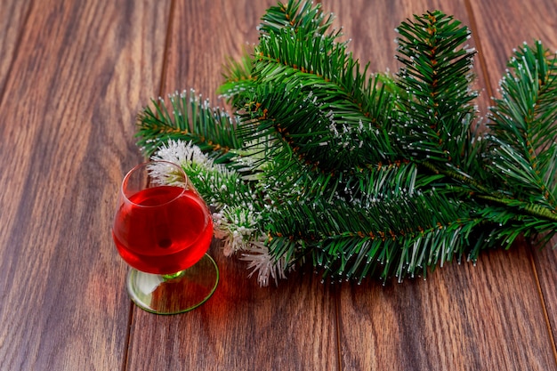 Weihnachtszeitglas Whiskydekoration und -geschenke