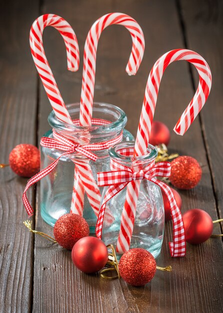 Weihnachtszuckerstangen