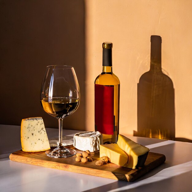 Wein- und Käse-Set