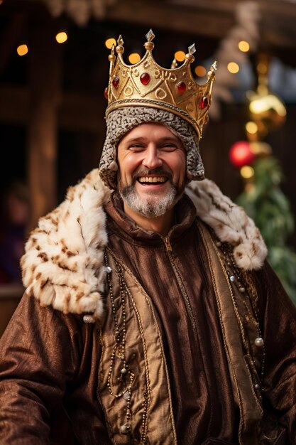 Foto weise männer des ostens lachen