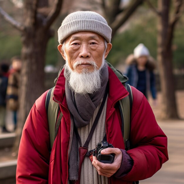 Weisheit in Porträts Eine Reise durch asiatische Älteste und Mönche