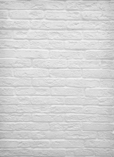 Weiße alte backsteinmauer für textur oder hintergrund