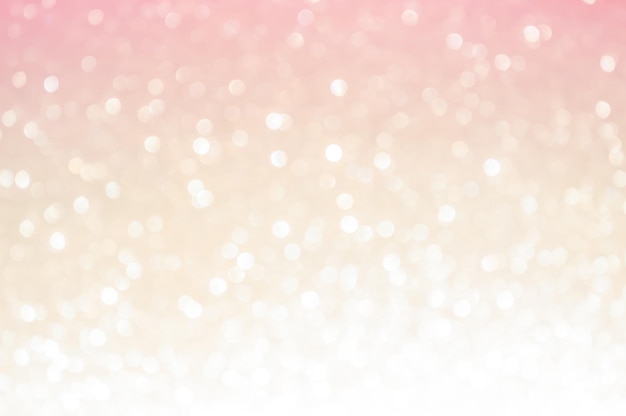 Weiße Bokeh-Lichter auf rosa Hintergrund