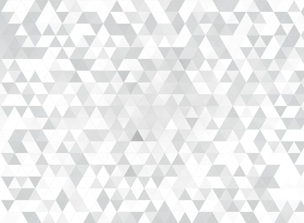 Weiße Dreiecke Mosaik Hintergrund