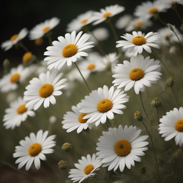 weiße Gänseblümchen