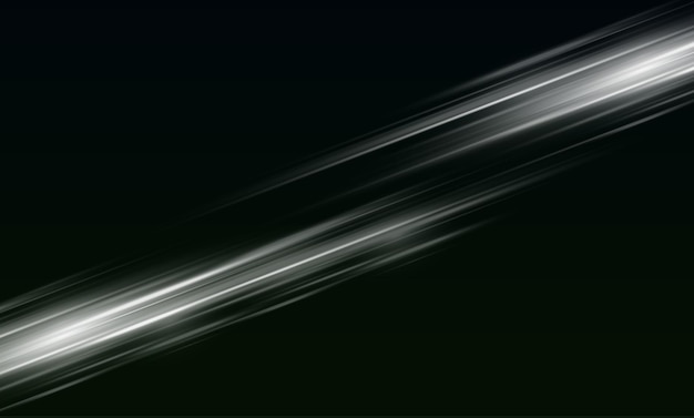 Weiße Laserstrahlen, die auf schwarzem Hintergrund isoliert sind, abstrakte Lichtwirkung Blauer Linsenblitz