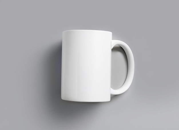 Weiße leere Tasse MockUp