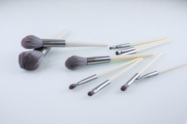 weiße Make-up Pinsel