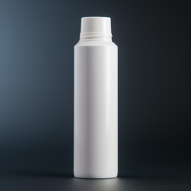 Weiße Plastikflasche für Cremetube