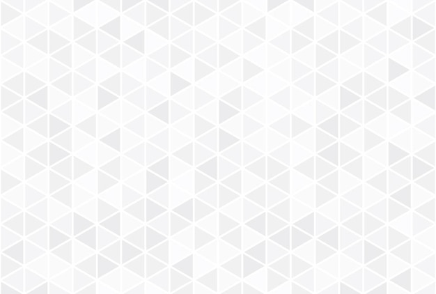 Weißer abstrakter Hintergrund mit Dreieckillustration. Moderner dreieckiger Hintergrund