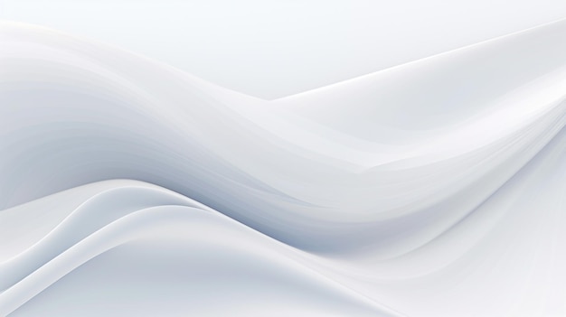 weißer abstrakter Hintergrund mit welligen Linien und Wellen