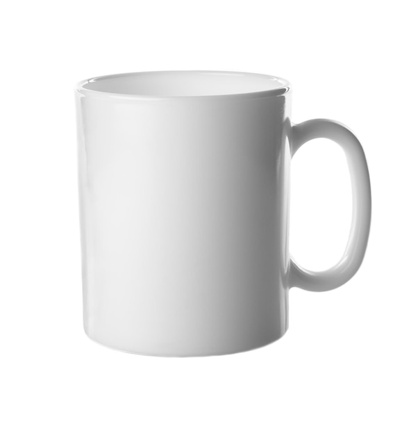 Weißer Becher