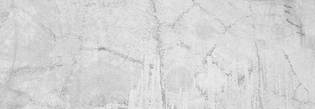Weißer Beton zerkratzt Panoramische Wandfläche aus weißem Putz