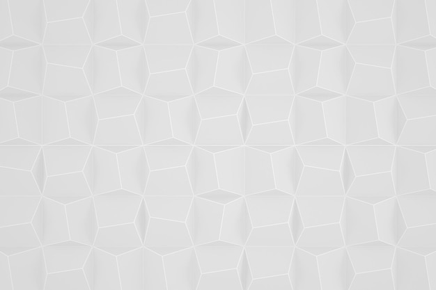 Weißer Hintergrund mit minimaler Geometrie