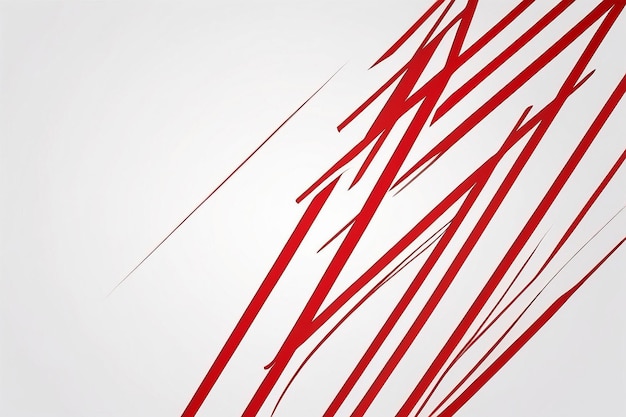Weißer Hintergrund mit roten Diagonallinien