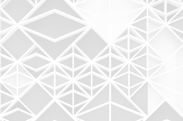 Weißer minimalgeometrischer Hintergrund