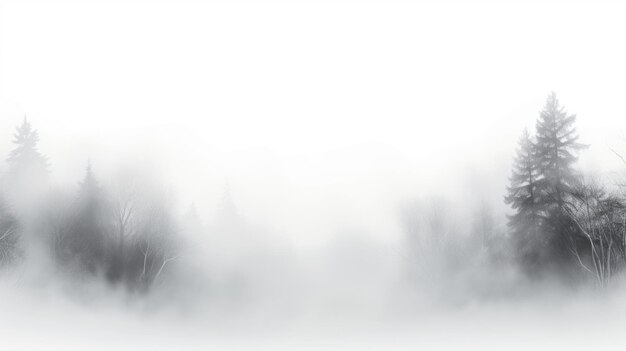 Weißer Nebel-Hintergrund