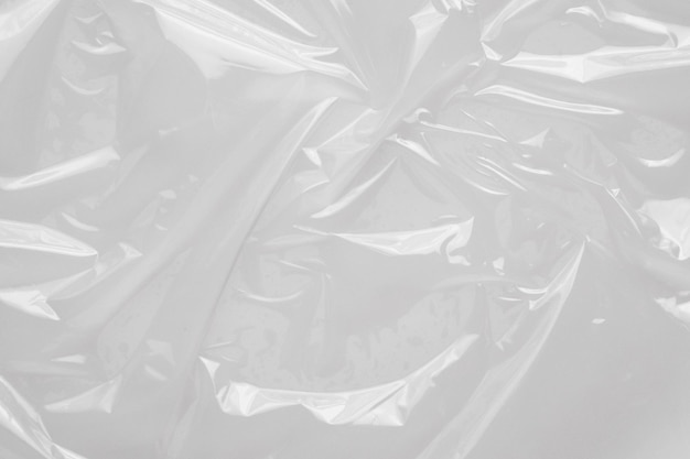 Foto weißer plastikfolie-wrap-texturhintergrund