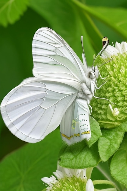 weißer Schmetterling