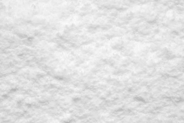 Weißer Schnee Textur Hintergrund aus der Vogelperspektive