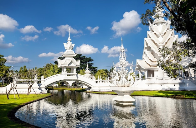 Weißer Tempel in Thailand