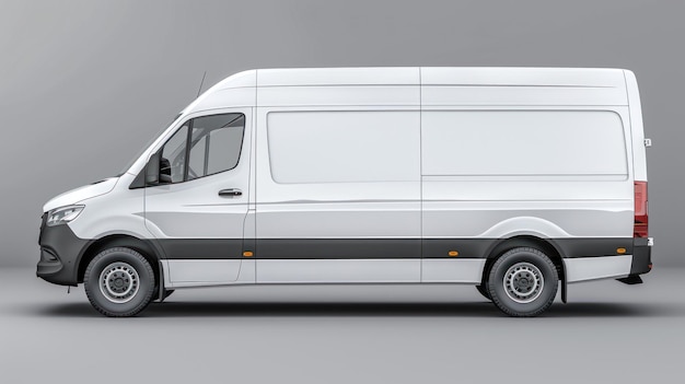 Weißer Van Mockup