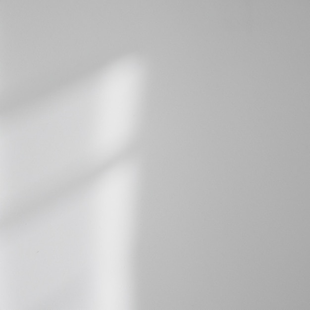 weißer Wandschatten