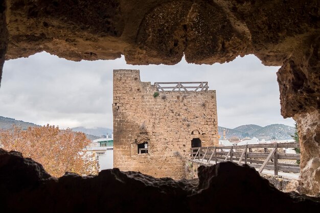 Foto weißes dorf priego de cordoba in der provinz cordoba in spanien