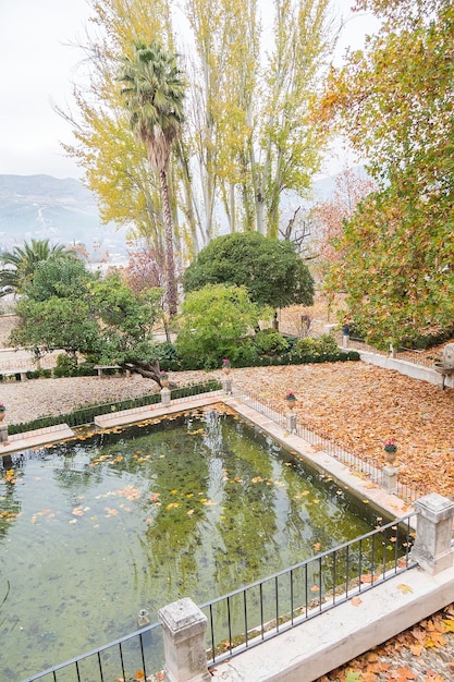 Foto weißes dorf priego de cordoba in der provinz cordoba in spanien