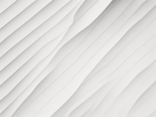 Foto weißes papier im modernen geometrischen monochrom-hintergrund.