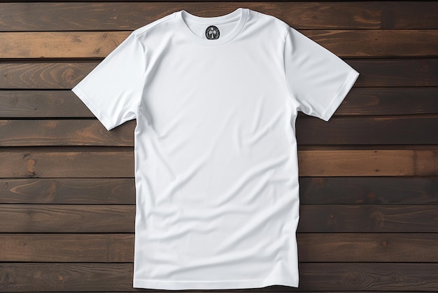 Weißes T-Shirt-Mockup