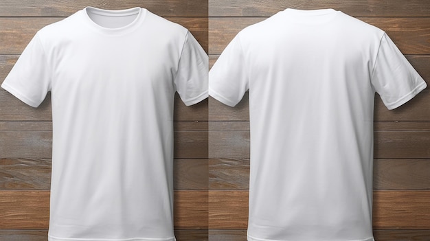 Weißes T-Shirt-Mockup