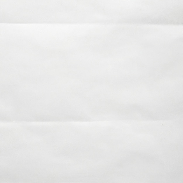 Weißes zerknittertes Papier, weiße Papierstruktur