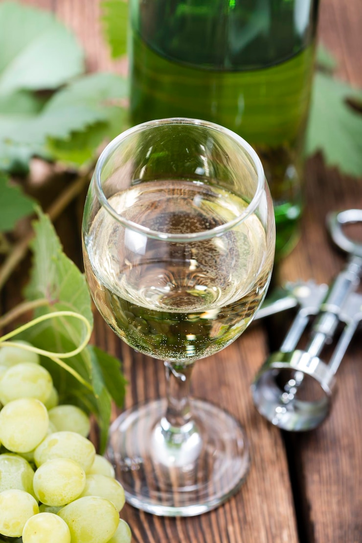 Foto weißwein