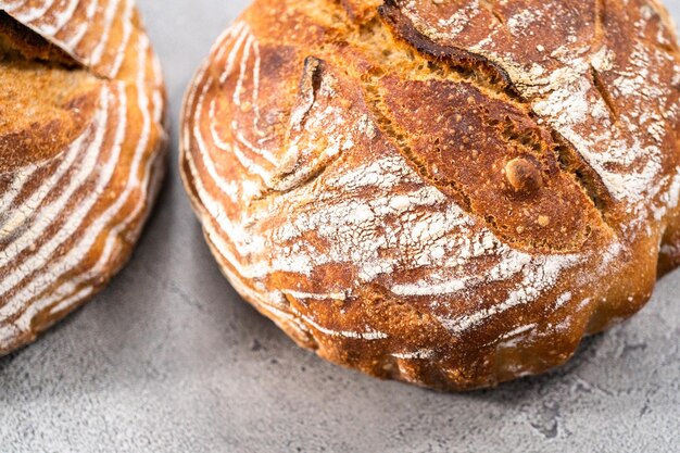 Foto weizensauerteigbrot