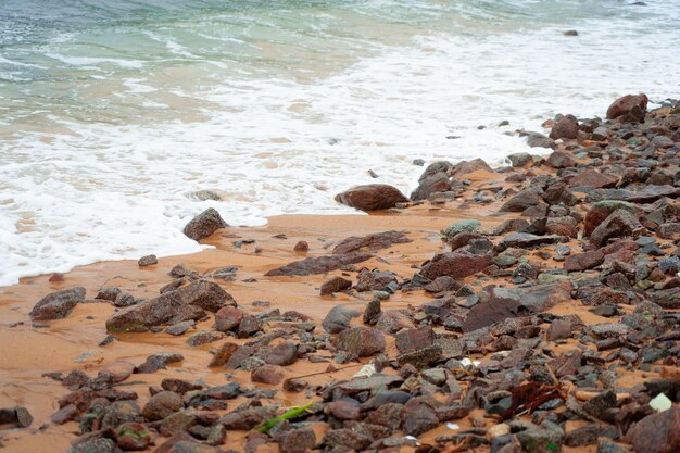 Welle, die das Meer bedeckt