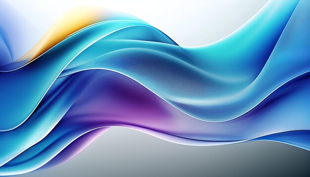 Wellen abstrakter Hintergrund Farbverlauf UI UX Design