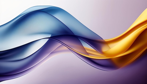 Wellen abstrakter Hintergrund Farbverlauf UI UX Design
