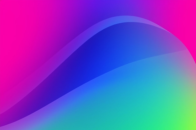 Wellenfarbgradient abstrakter Hintergrund
