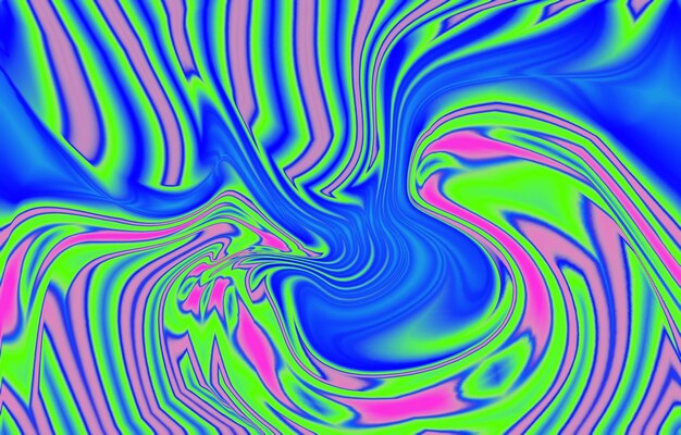 Wellenförmiger geometrischer Hintergrund Trendige FarbverlaufsformzusammensetzungModerner bunter Flusshintergrund