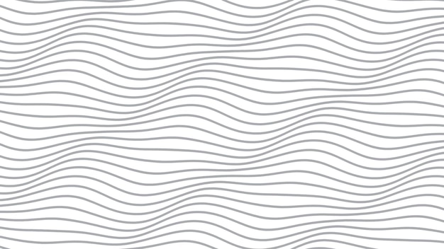 Wellenförmiges Linienmuster