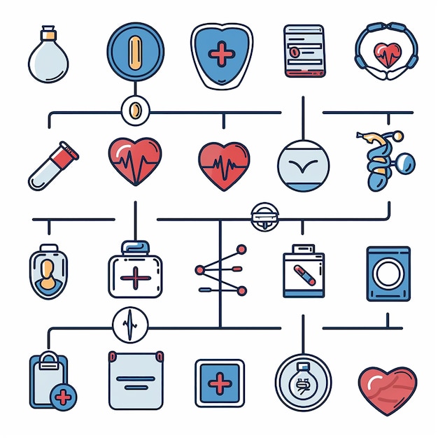 Weltgesundheitstag-Illustration